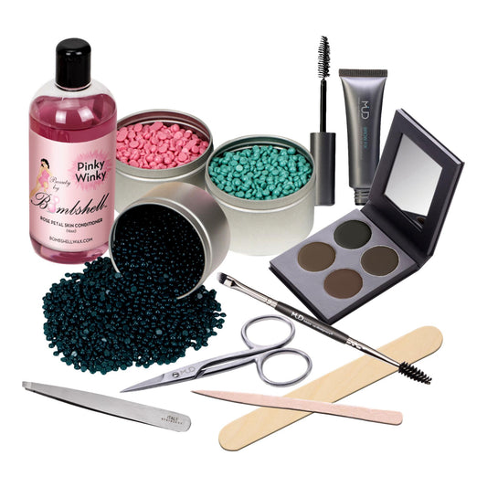 Mud Facial Waxing & Brow Design Kit