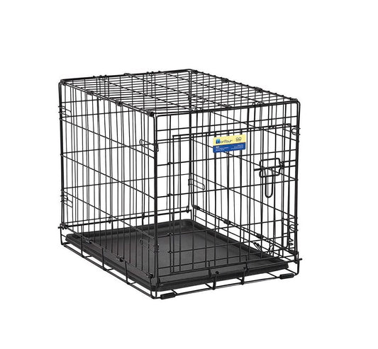 Pet Essentials 6110PG Dog Crate, Steel, Small