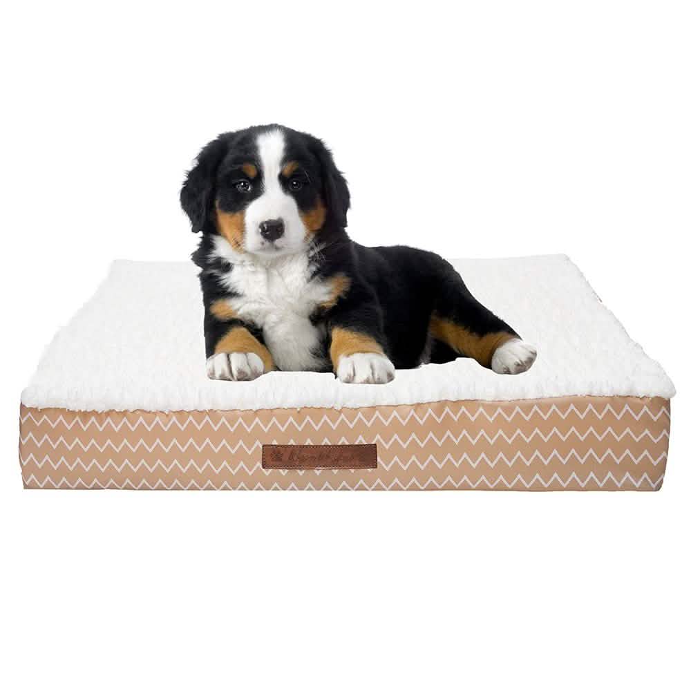 Wags & Whiskers Memory Foam Pet Bed - Assorted Styles Pet Supplies - DailySale